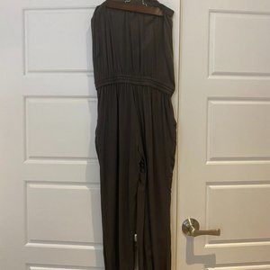 Aritzia strapless/long pant jumper